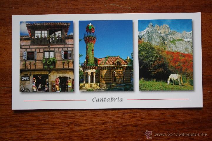 Postais: CANTABRIA, Palacio Gaudi.