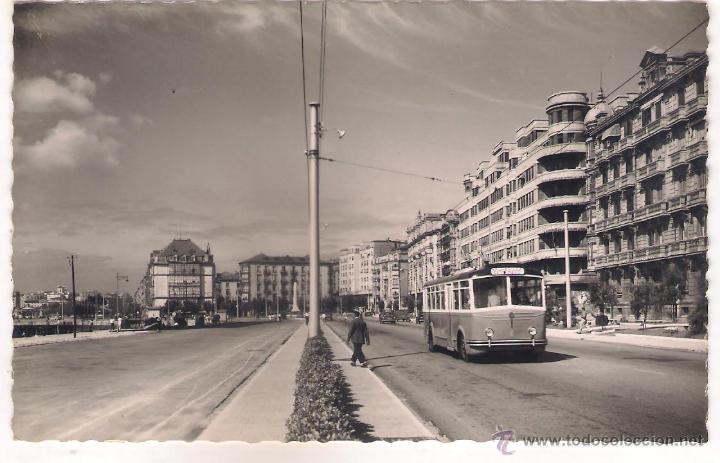 Postales: POSTAL DE SANTANDER , CALLE DE CASTELAR . - Foto 1