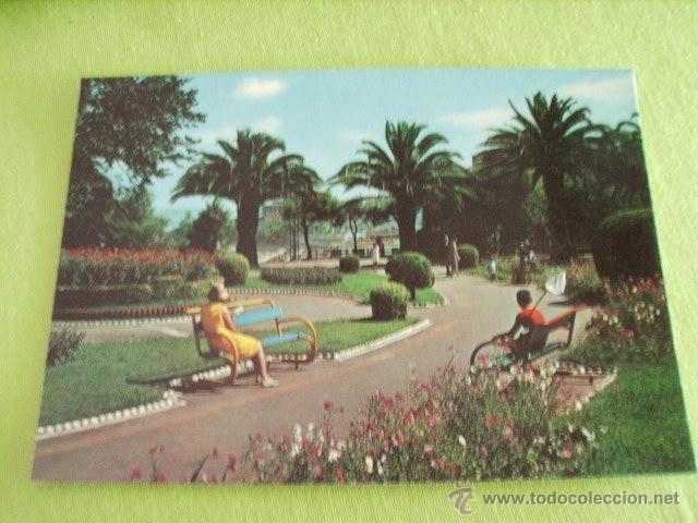 Postales: SANTANDER  -- JARDINES DE PIQUIO - Foto 1