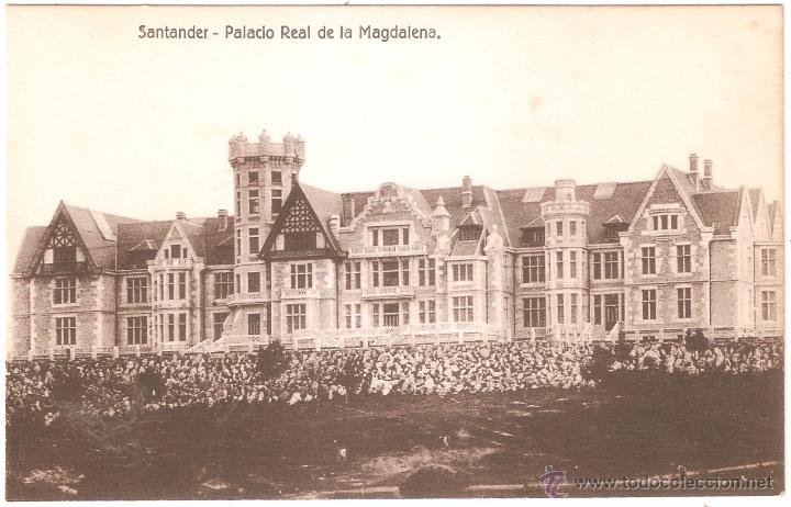 Postais: SANTANDER PALACIO REAL DE LA MAGDALENA