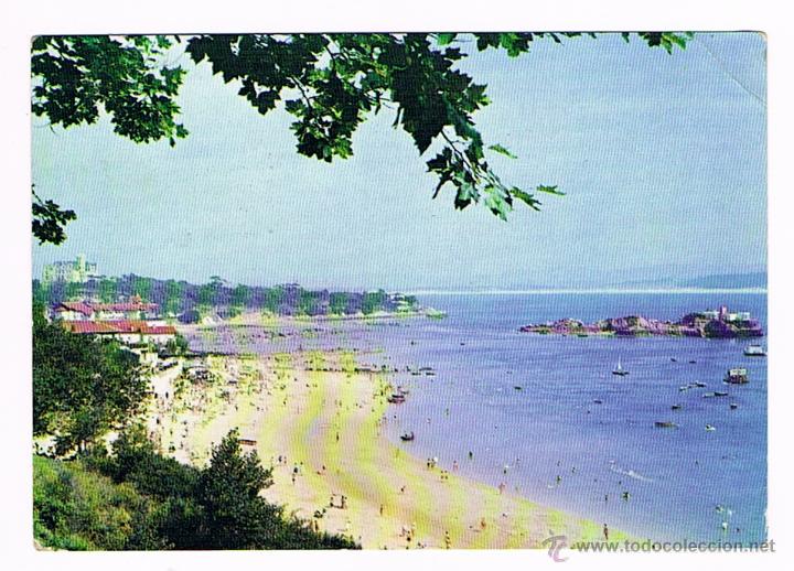 Postales: SANTANDER - PLAYA DE LA MAGDALENA - POSTAL ANTIGUA - Foto 1