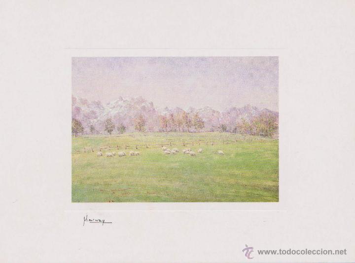 Postales: Postal Oleos de Marnay , cantabria en pintura , picos de europa