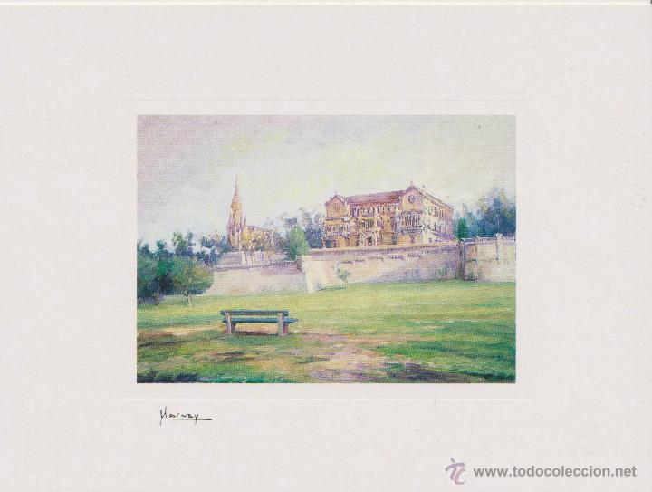 Postales: Postal Oleos de Marnay , cantabria en pintura , comillas palacio sobrellano