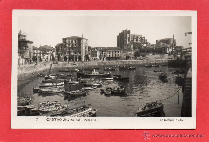 Postales: castro urdiales. 8 darsena. roisin - Foto 1