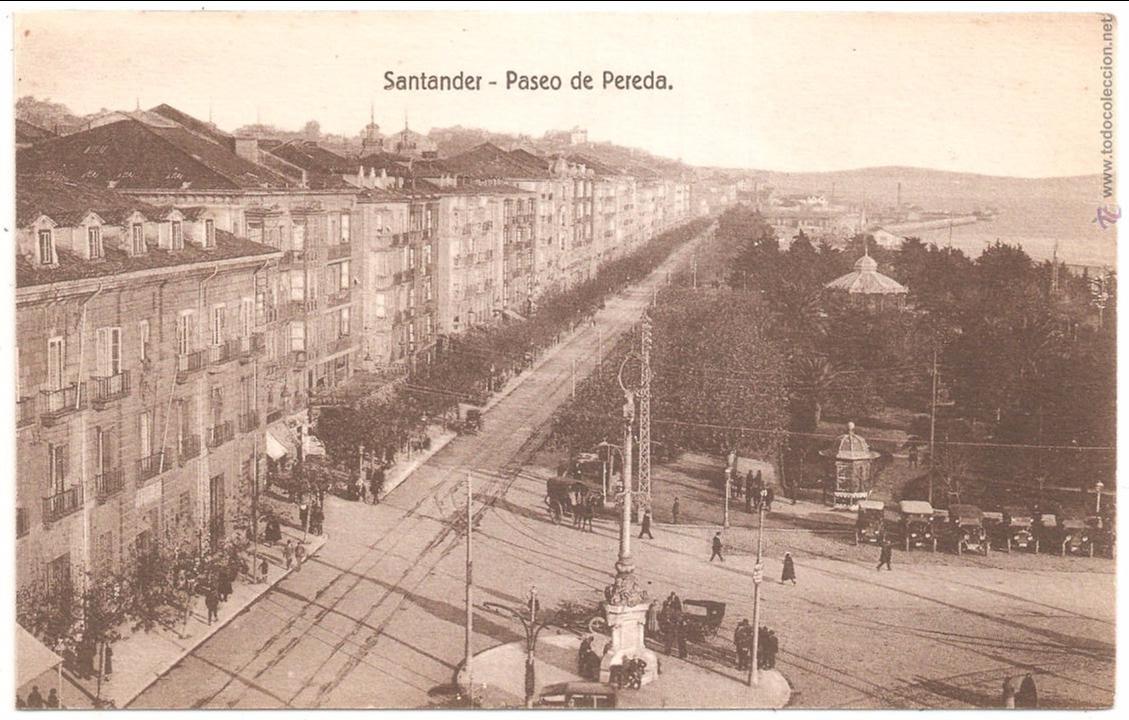 Postales: SANTANDER PASEO DE PEREDA - Foto 1