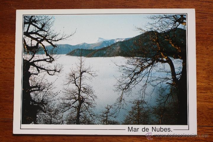Postales: MAR DE NUBES DESDE LA VIRGEN DE LA LUZ. - Foto 1
