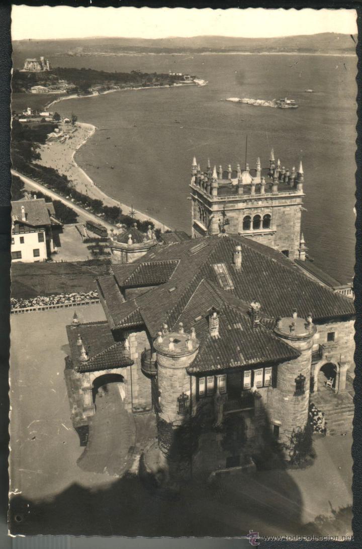 Postales: SANTANDER - PLAYA Y PENINSULA DE LA MAGDALENA - Foto 1