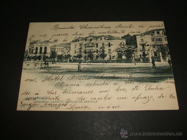Postales: SANTANDER SARDINERO Y HOTELES DE CASTILLA - Foto 1