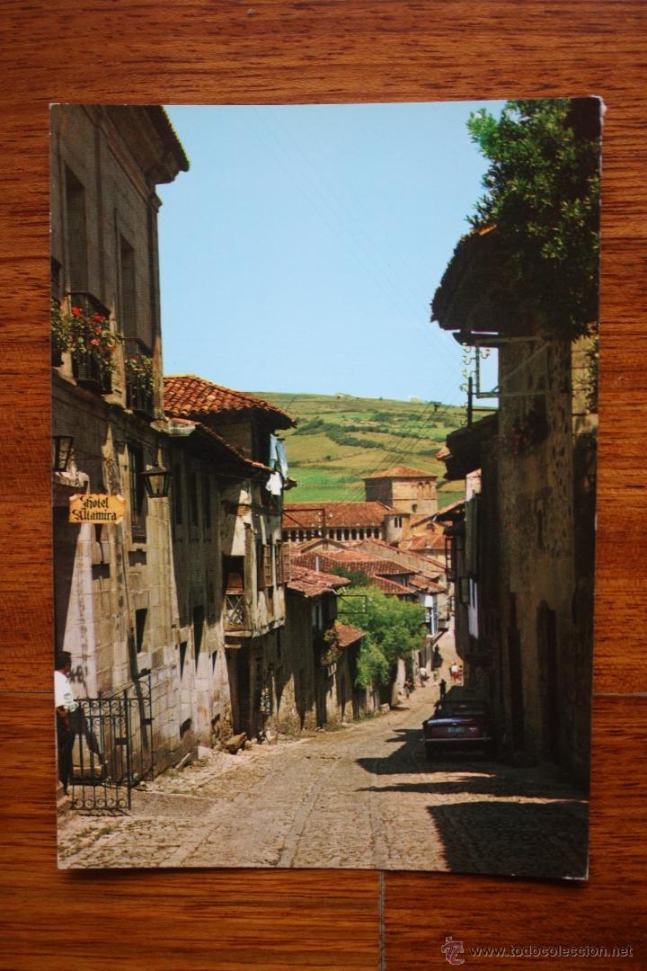 Postales: SANTILLANA DEL MAR. Calle del Cant&oacute;n. - Foto 1