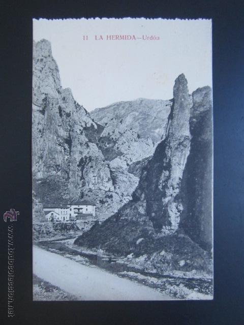 Postales: POSTAL CANTABRIA. LA HERMIDA. URD&Oacute;N - Foto 1