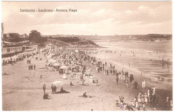 Cartoline: Santander Sardinero Primera Playa