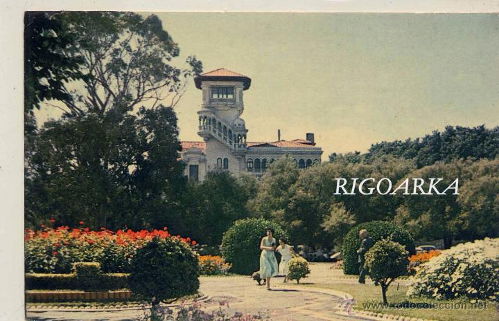 Postales: SANTANDER.- JARDINES DE PIQUIO