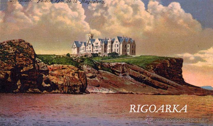 Postales: SANTANDER.- PALACIO REAL DE LA MAGDALENA - Foto 1