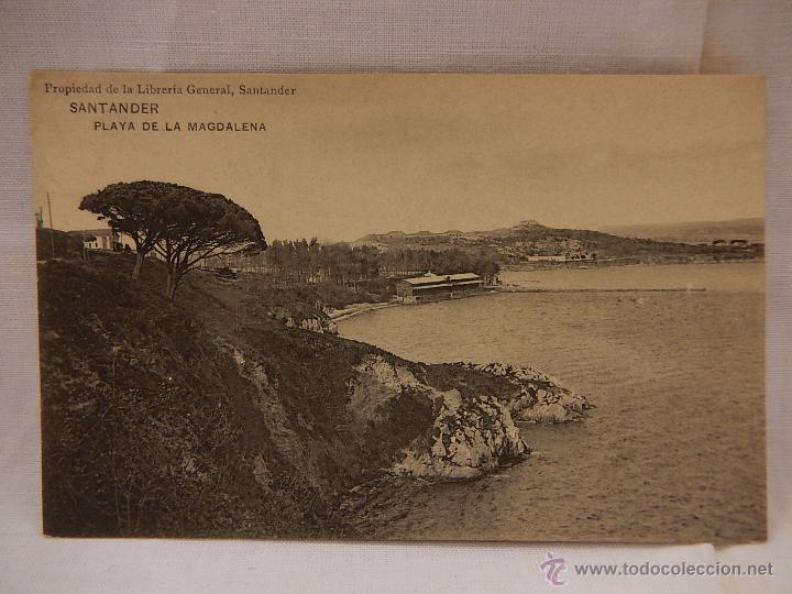 Postales: Santander. Playa de la Magdalena. Cantabria. - Foto 1