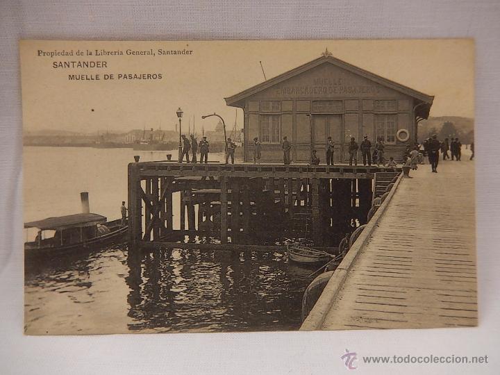 Postales: Santander. Muelle de Pasajeros. Cantabria. - Foto 1