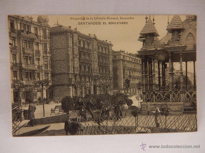Postales: Santander. El Boulevard. Cantabria. - Foto 1