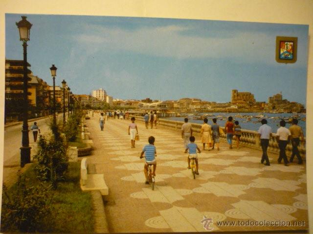 Postales: postal castro urdiales.-paseo maritimo - Foto 1