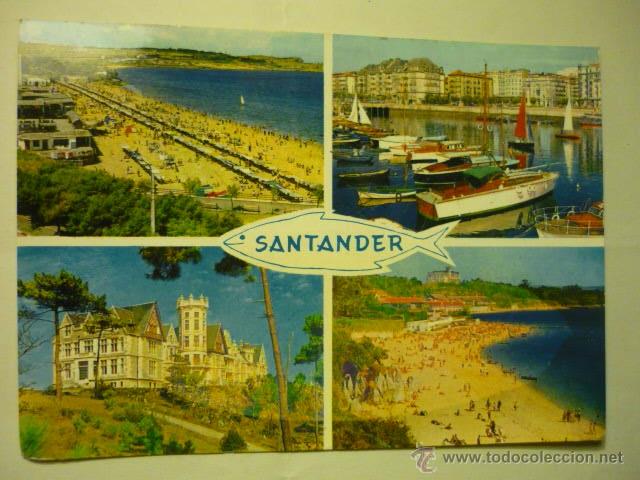 Postales: POSTAL SANTANDER.- CIRCULADA   BB