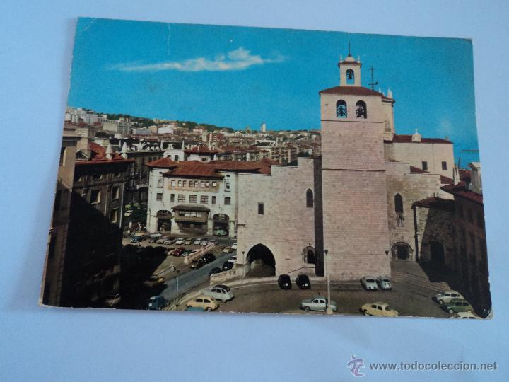 Postales: SANTANDER ENTRADA DE LA CATEDRAL ARRIBAS - Foto 1