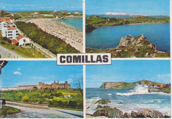 Postales: COMILLAS ++ 1 AGUJERO DE CHINCHETA - Foto 1