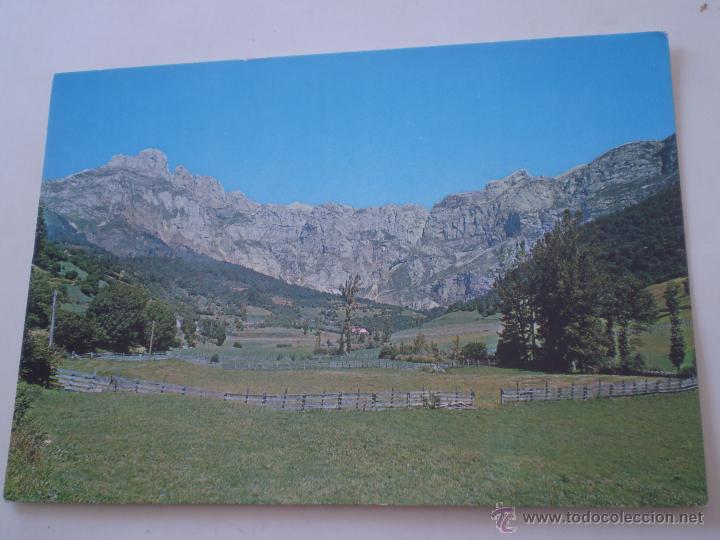 Cartes Postales: POSTAL PICOS DE EUROPA.VEGA DE NARANJO Y ANFITEATRO.VALDECORO Y PE&Ntilde;A REMO&Ntilde;A.CANAL JENDUDA.A&Ntilde;OS 70.