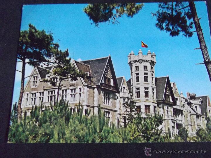 Postales: SANTANDER-V5-N&ordm;5-PALACIO REAL-CIRCULADA - Foto 1