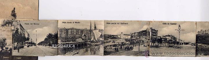 Postales: RECUERDO DE SANTANDER- DESPLEGABLE - Foto 3