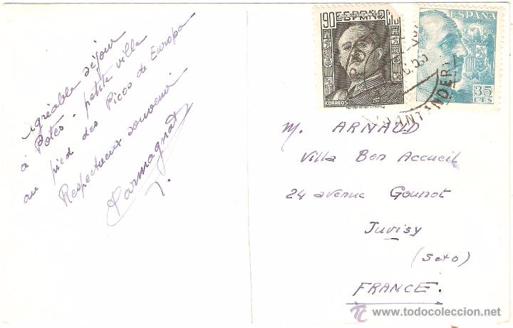 Postales: CANTABRIA POTES 1954 - Foto 3
