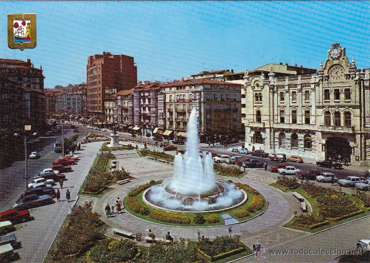 Postales: SANTANDER - PLAZA DEL GENERALISIMO - ED. DOMINGUEZ - N&ordm; 93 - Foto 1