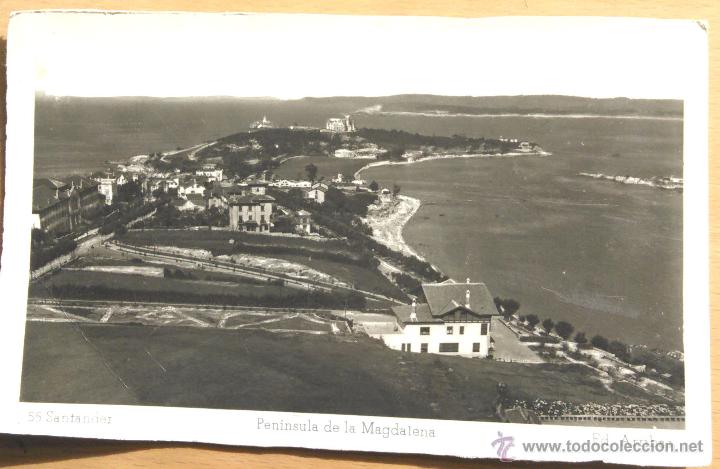 Postales: SANTANDER - PENINSULA DE LA MAGDALENA - Foto 1