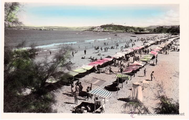 Cartes Postales: SANTANDER- EL SARDINERO DESDE PIQUIO - ED GARCIA GARABELLA-N&ordm; 63-SIN CIRCULAR-COLOREADA DE ACORDEON