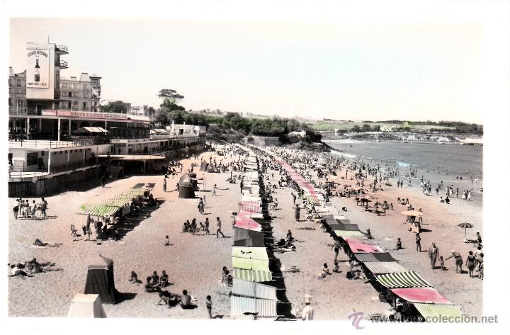 Cartes Postales: SANTANDER- EL SARDINERO PRIMERA PLAYA - ED GARCIA GARABELLA-N&ordm; 23-SIN CIRCULAR-COLOREADA DE ACORDEON