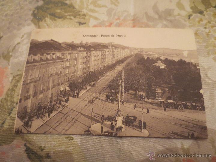Postales: santander   paseo de pereda  vilches - Foto 1