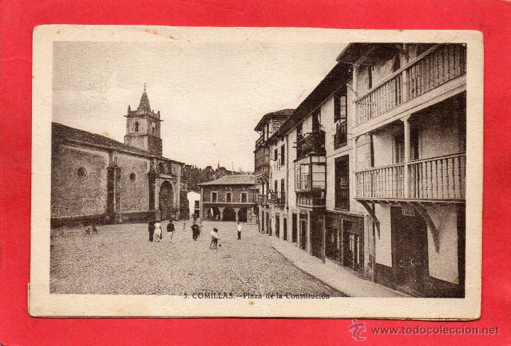 Postales: comillas. 5 plaza de la constituci&oacute;n - Foto 1