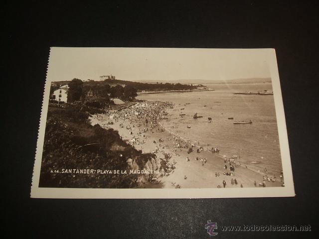 Postales: SANTANDER PLAYA DE LA MAGDALENA - Foto 1