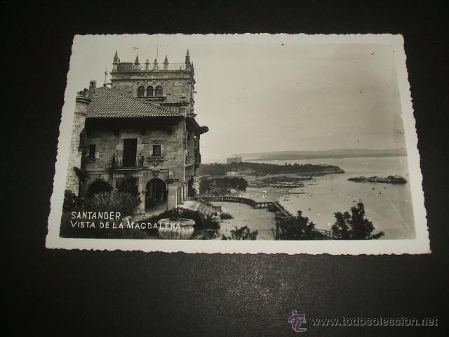Postales: SANTANDER VISTA DE LA MAGDALENA - Foto 1