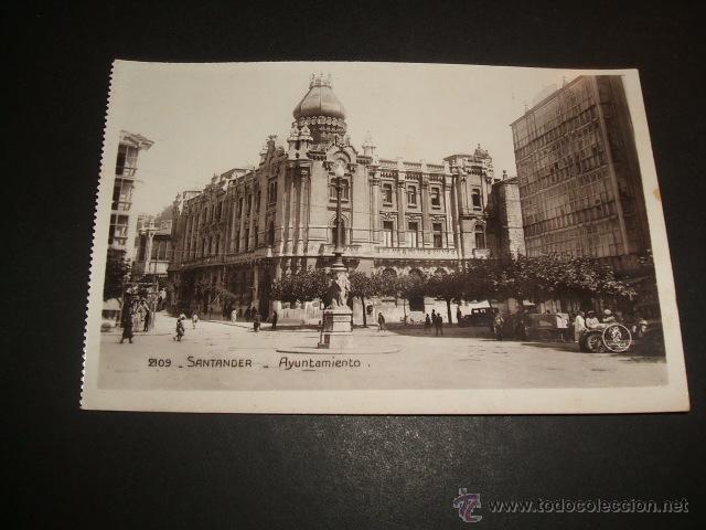 Postales: SANTANDER AYUNTAMIENTO ED. UNIQUE - Foto 1
