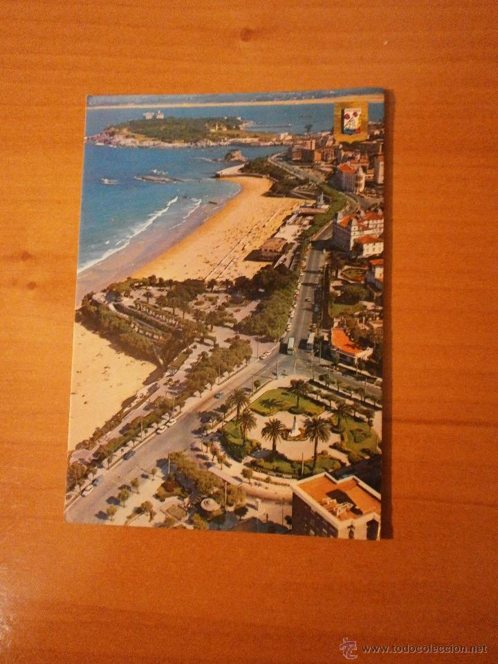 Postales: POSTAL SANTANDER PLAYAS DEL SARDINERO ESCRITA - Foto 1