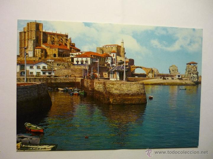 Postcards: postal cartro urdiales.-puerto