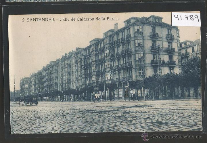 Postales: SANTANDER - CALLE DE CALDERON DE LA BARCA - (41789) - Foto 1