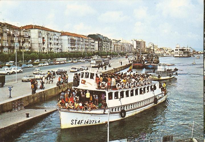 Postales: POSTAL, SANTANDER, EMBARCADERO DE PEDRE&Ntilde;A, BARCOS, SIN CIRCULAR - Foto 1