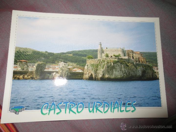 Postales: castro urdiales  castillo  santander - Foto 1