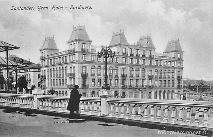 Postales: SANTANDER.- GRAN HOTEL-SARDINERO - Foto 1