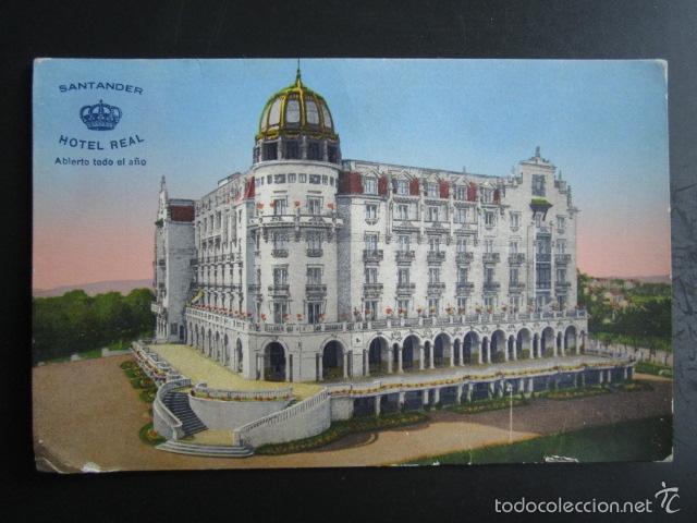Postales: POSTAL SANTANDER. HOTEL REAL. - Foto 1