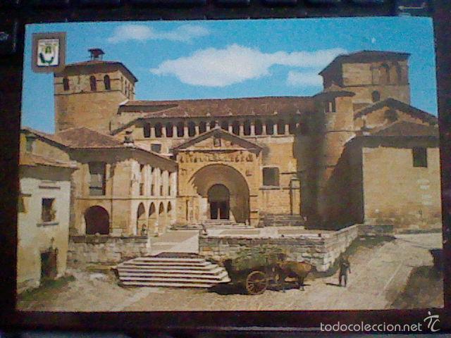 Postais: REAL COLEGIATA  Santillana Mar n&ordm; 1  Ed Escudo Oro s/c