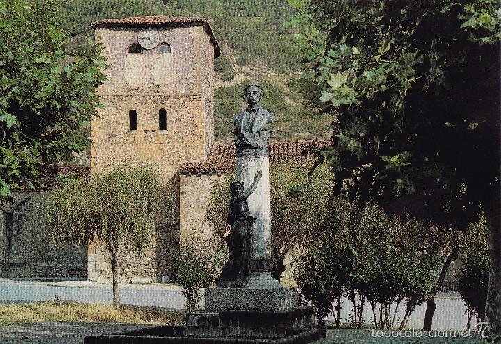 Postales: Potes monumento al violinista (sin circular) - Foto 1