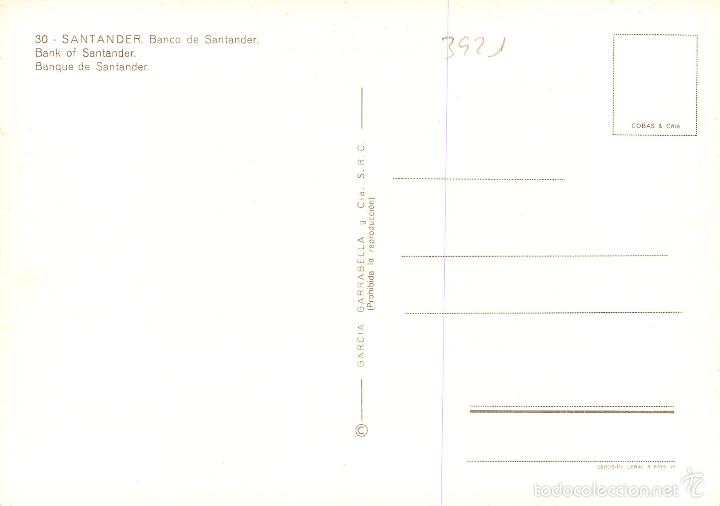 Postales: em0286 Santander - Banco De Santander 1964 - Garrabella Nº30 - seat 600 - Foto 2 - 57152505