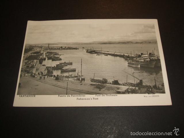 Postales: SANTANDER PUERTO DE PESCADORES - Foto 1