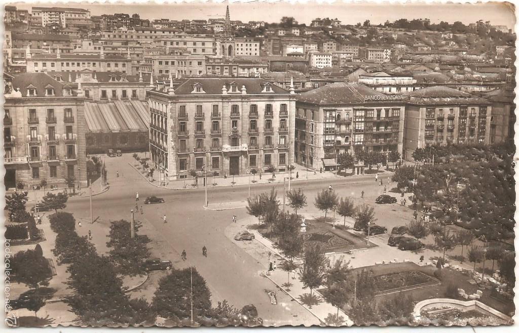 Postais: SANTANDER PLAZA DE ALFONSO XIII FOTO EN RELIEVE