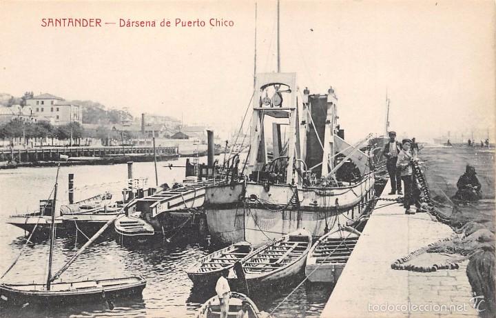 Postales: SANTANDER.- D&Aacute;RSENA DE PUERTO CHICO - Foto 1